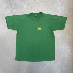 Vintage 70s "Wagon Dragon" Pocket Graphic T-Shirt Large Green